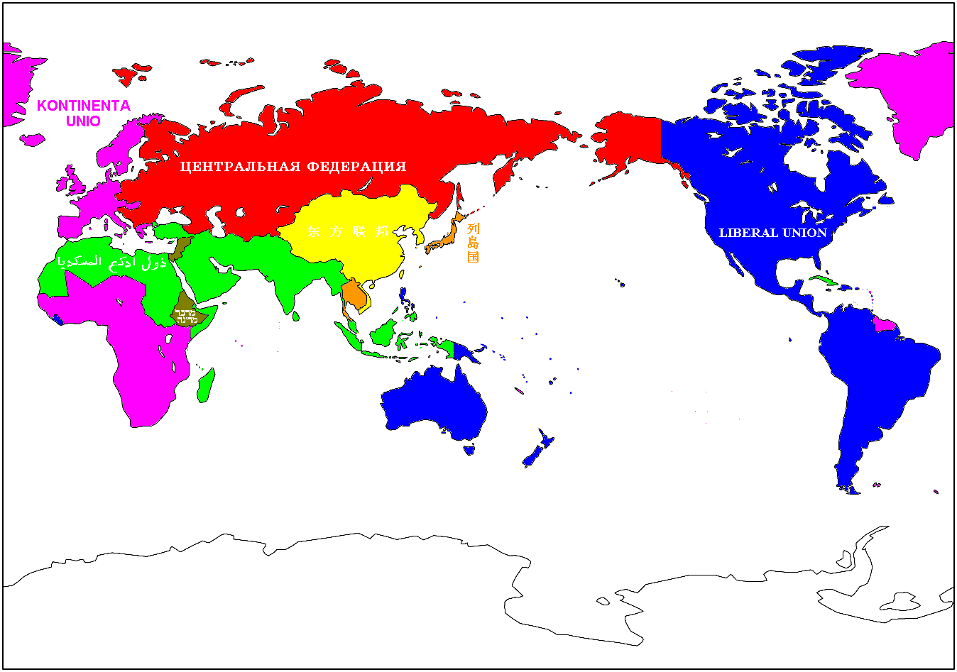 IMAGE MAP : World in the 21st Century