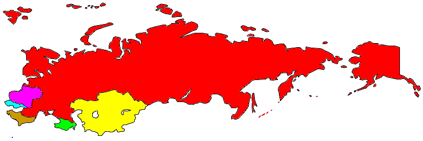 Map of the Central Federation